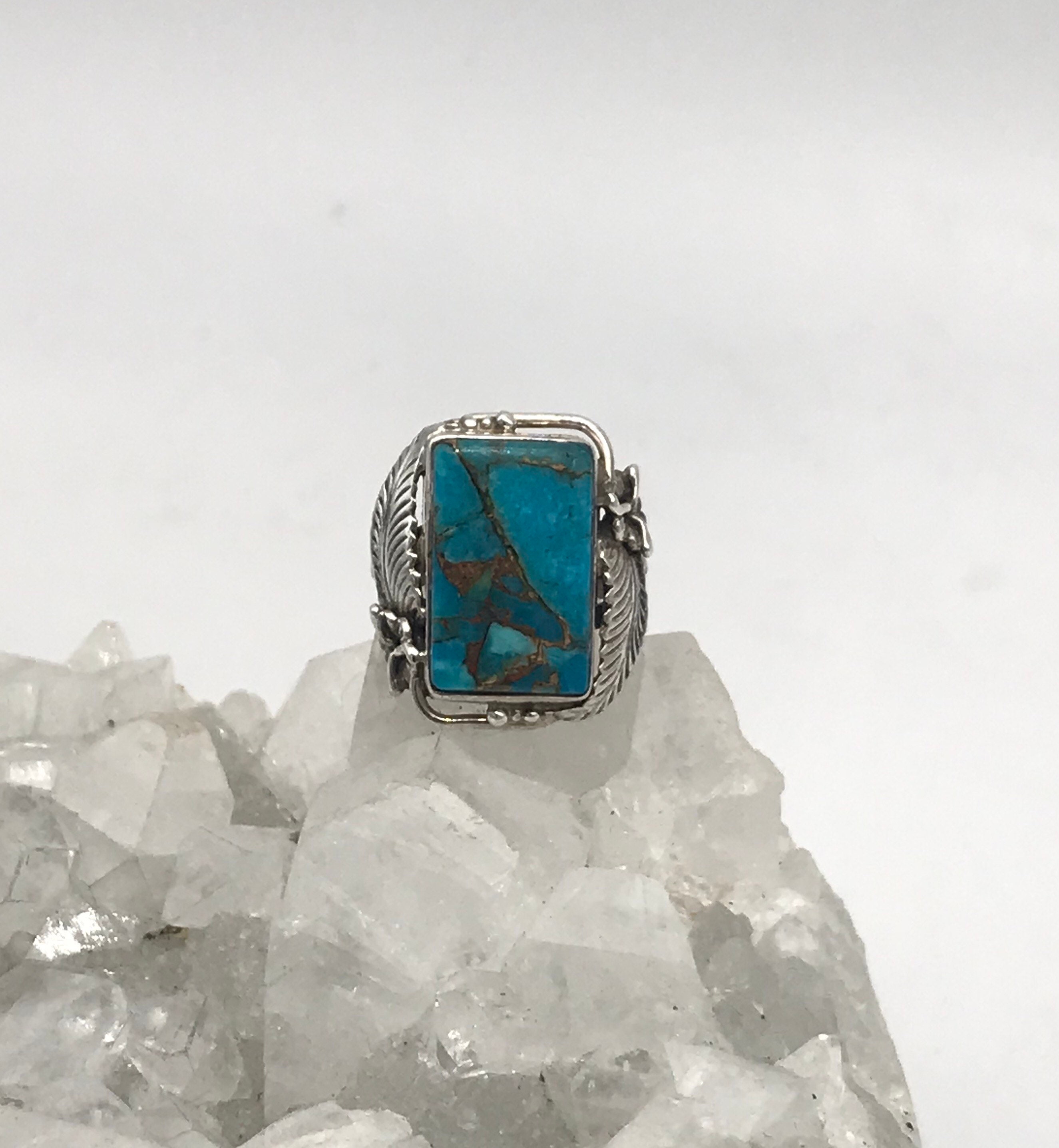 Turquoise Ring Size 6 1/2
