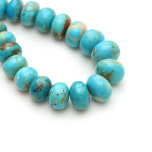 Armenia Turquoise Smooth Rondelle Beads, 8.5 Mm To 21 Mm, Turquoise Plain Beads, Turquoise Jewelry Making Beads, 16 Inches Strand, Gifts Armenia Turquoise Smooth Rondelle Beads, 8.5 Mm To 21 Mm, Turquoise Plain Beads, Turquoise Jewelry Making Beads, 16 Inches Strand, Gifts