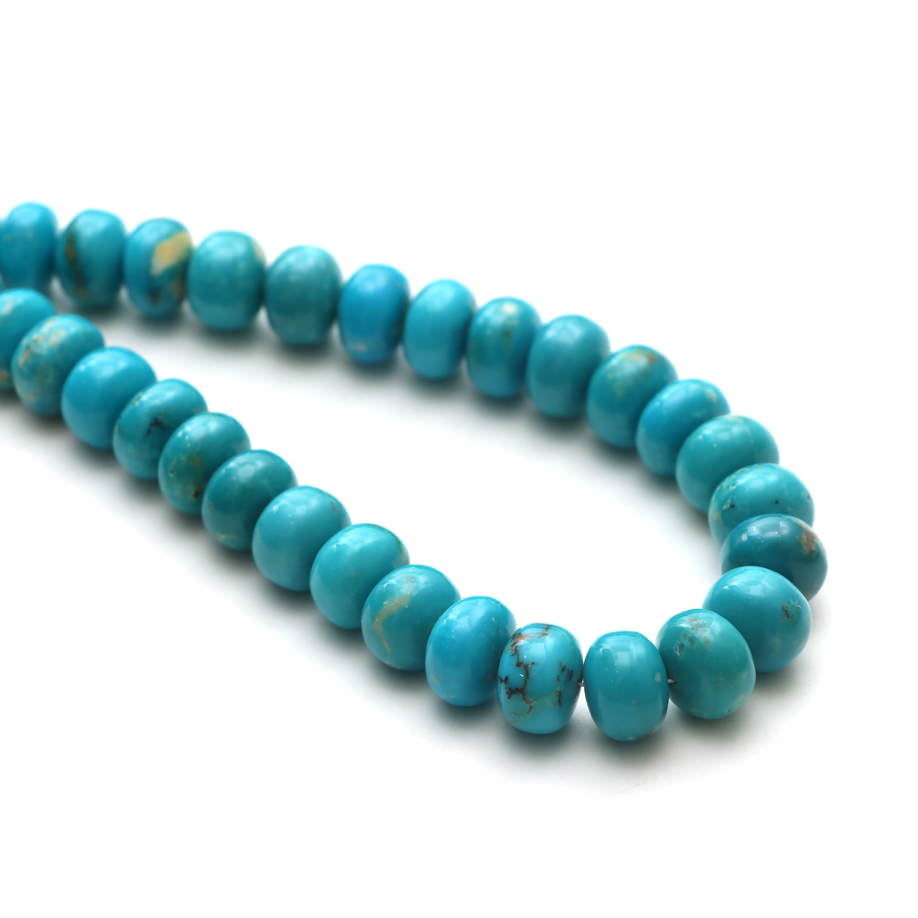 Turquoise Smooth Rondelle Beads, 10 Mm To 10.5 Mm, Turquoise Jewelry Making Beads, Rondelle Shape Beads, 18 Inches Strand, Price Per Strand Turquoise Smooth Rondelle Beads, 10 Mm To 10.5 Mm, Turquoise Jewelry Making Beads, Rondelle Shape Beads, 18 Inches Strand, Price Per Strand