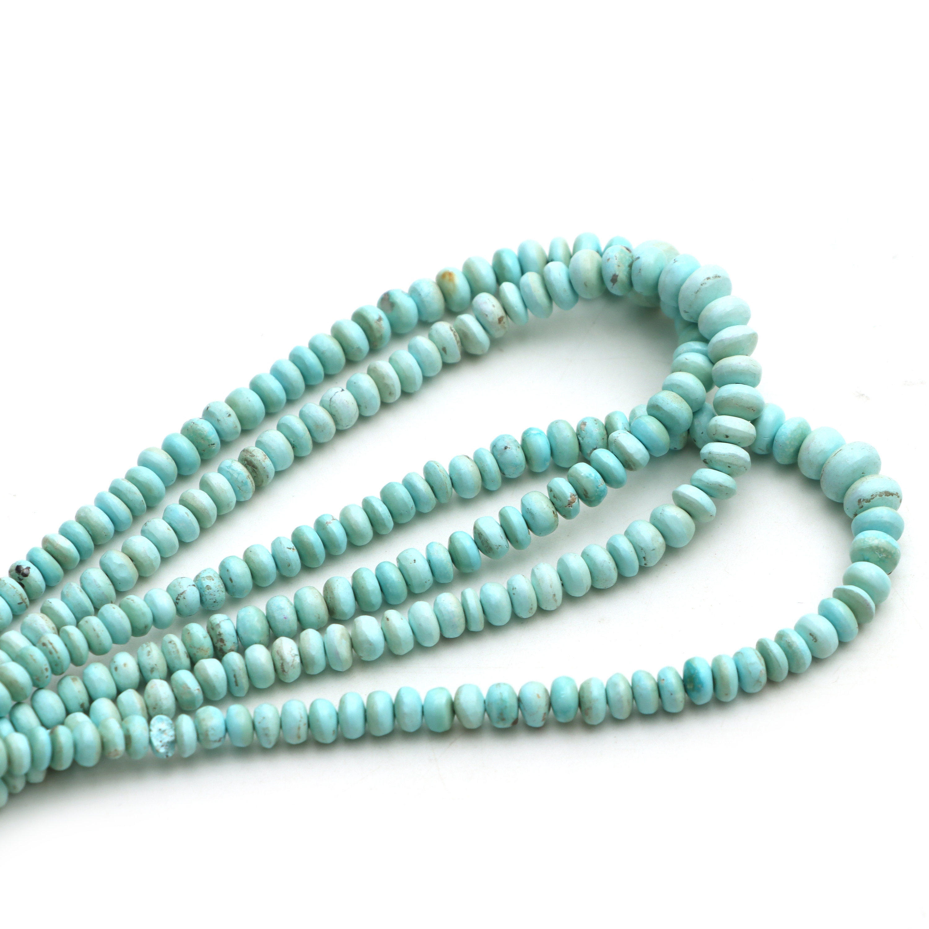 Turquoise Smooth Rondelle Beads, 4 To 10 Mm, Turquoise Jewelry Making Beads, Unique Beads 18 Inches Full Strand, Price Per Strand Turquoise Smooth Rondelle Beads, 4 To 10 Mm, Turquoise Jewelry Making Beads, Unique Beads 18 Inches Full Strand, Price Per Strand