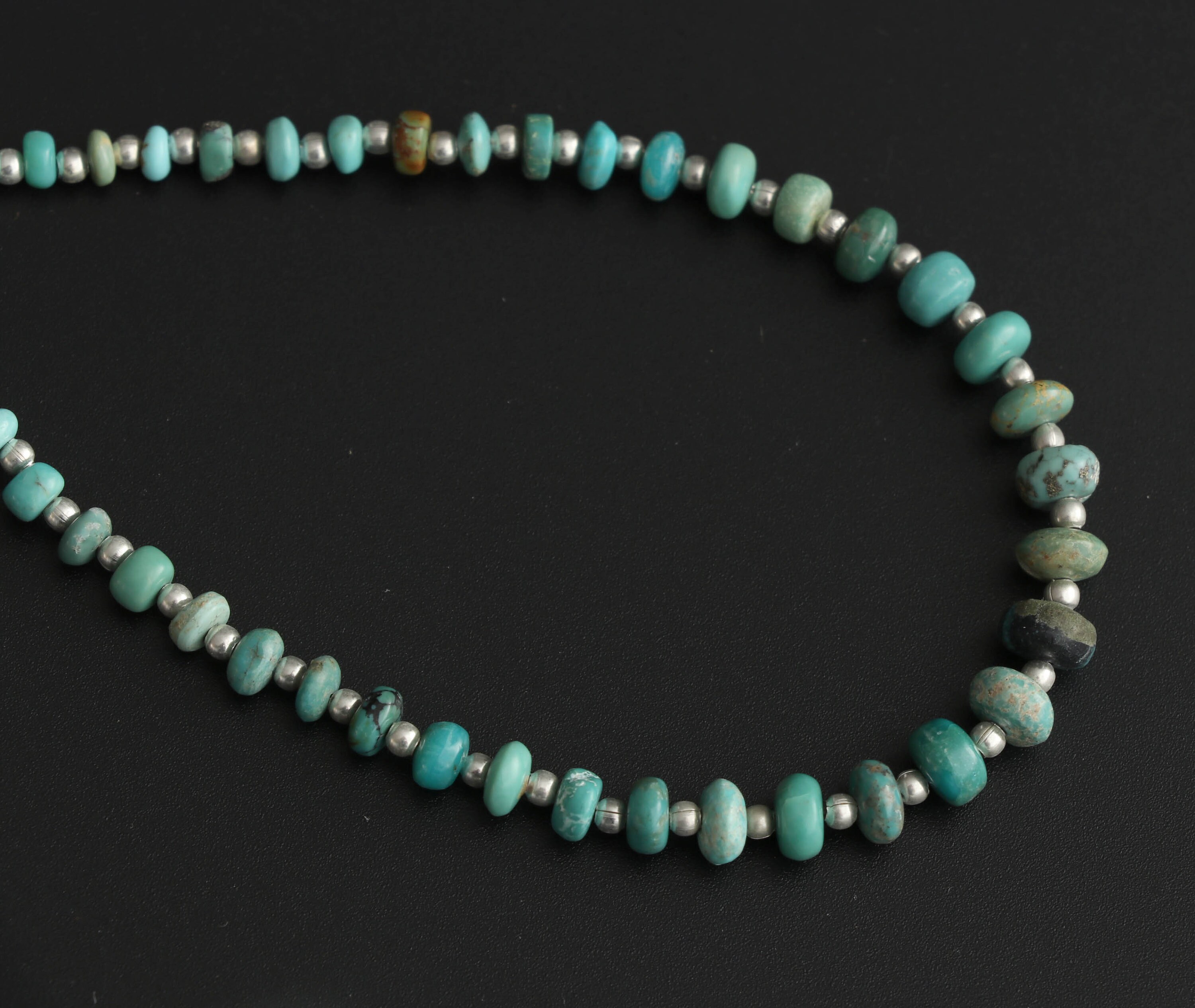 Turquoise Smooth Roundel Beads, Turquoise Roundel, - 3mm To 6mm - Turquoise Beads -gem Quality , 8 Inch/ 20 Cm Full Strand, Price Per Strand