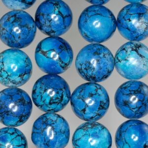 14mm Blue Turquoise Gemstone Round 14mm Loose Beads 16 inch Full Strand LOT 1,2 and 6 (90186705-770) 14mm Blue Turquoise Gemstone Round 14mm Loose Beads 16 inch Full Strand LOT 1,2 and 6 (90186705-770)