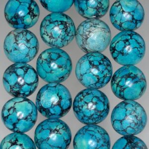 14mm Blue Turquoise Gemstone Swirls Round 14mm Loose Beads 16 inch Full Strand LOT 1,2,6 and 12 (90186707-770) 14mm Blue Turquoise Gemstone Swirls Round 14mm Loose Beads 16 inch Full Strand LOT 1,2,6 and 12 (90186707-770)