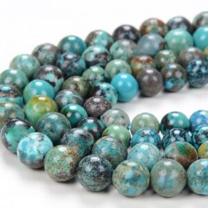 Natural Turquoise Gemstone Grade Aa Round 6mm 7mm Loose Beads (d149) Natural Turquoise Gemstone Grade Aa Round 6mm 7mm Loose Beads (d149)