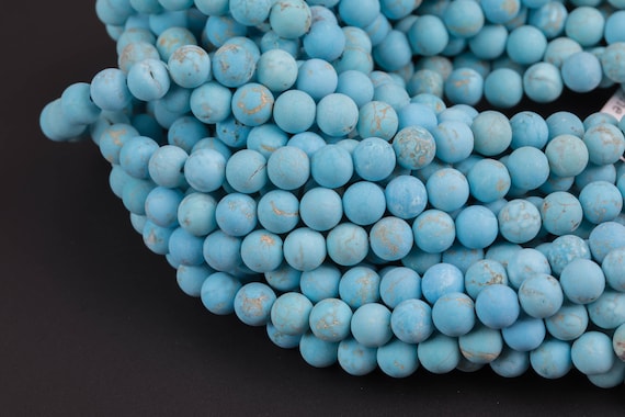 Natural Turquoise Matte Round -full Strand 15.5 Inch Strand, 4mm, 6mm, 8mm, 12mm, Or 14mm Beads Aaa Quality Gemstone Beads Natural Turquoise Matte Round -full Strand 15.5 Inch Strand, 4mm, 6mm, 8mm, 12mm, Or 14mm Beads Aaa Quality Gemstone Beads