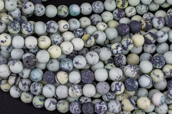 Natural Pale Turquoise , High Quality In Matt Matte Round- 6mm, 8mm, 10mm, 12mm- Full 15.5 Inch Strand. Aaa Quality Gemstone Beads