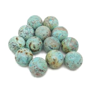 Turquoise Sphere Gemstone – Crystal Sphere - Healing Stone – Crystal Ball – Crystal Décor – 20mm - SP1136