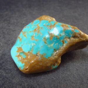 Genuine Tumbled Turquoise From Arizona, Usa - 1.2" - 10.6 Grams