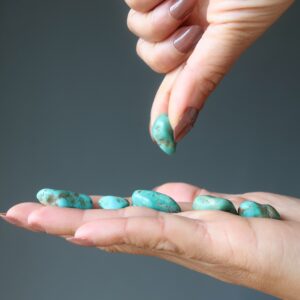 Turquoise Tumbled Stones Sacred Spirit Of The West Crystal