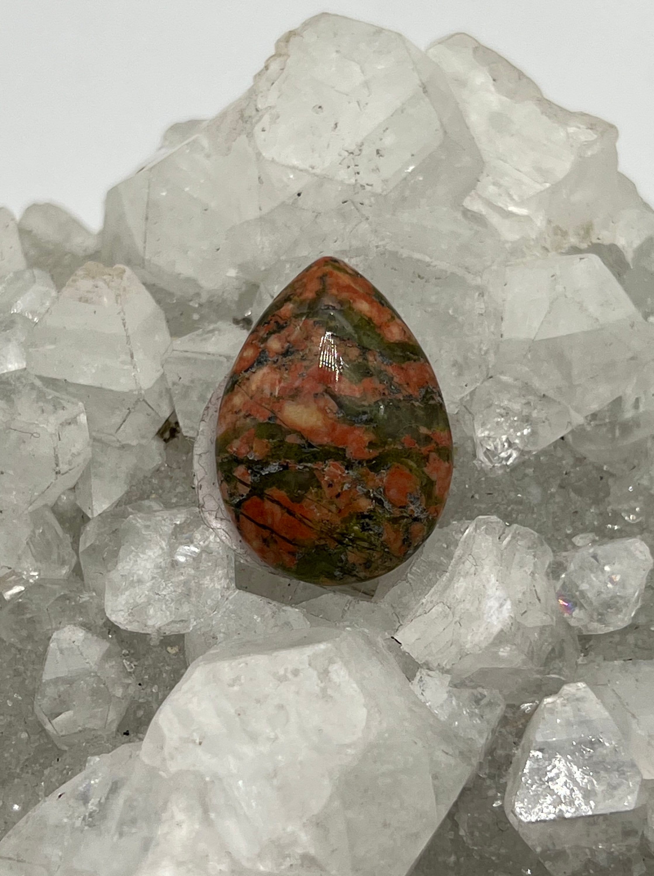 Unakite Jasper Cabochon 21.00 Ct Unakite Jasper Cabochon 21.00 Ct
