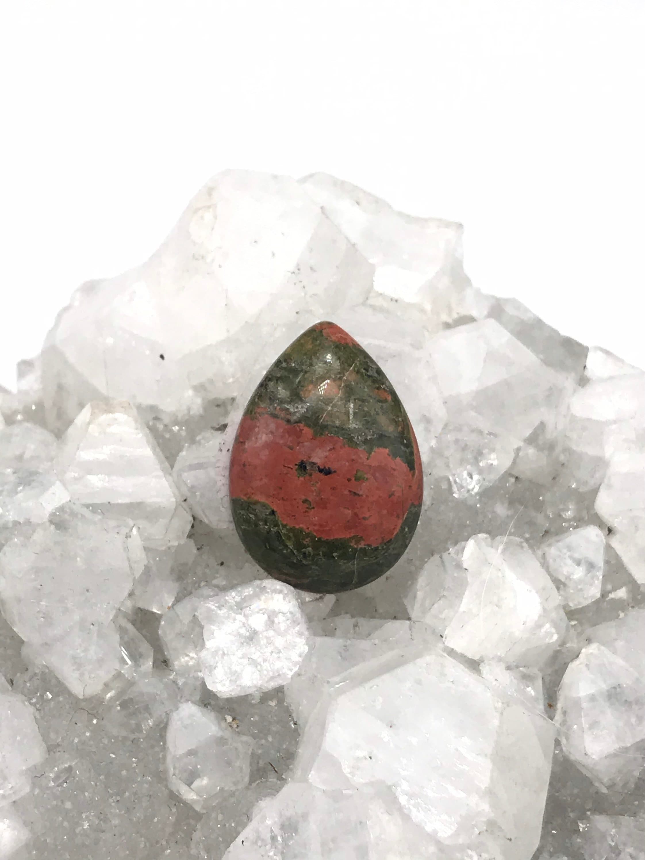 Unakite Jasper Cabochon 21 Ct Unakite Jasper Cabochon 21 Ct