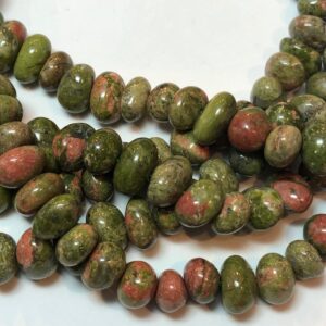 Free Form Unakite Nugget Gemstone Beads. Full 15" Strand Of Aa/aaa Grade 8-12mm Beads, About 60 Per Strand. Epidote. Free Form Unakite Nugget Gemstone Beads. Full 15" Strand Of Aa/aaa Grade 8-12mm Beads, About 60 Per Strand. Epidote.