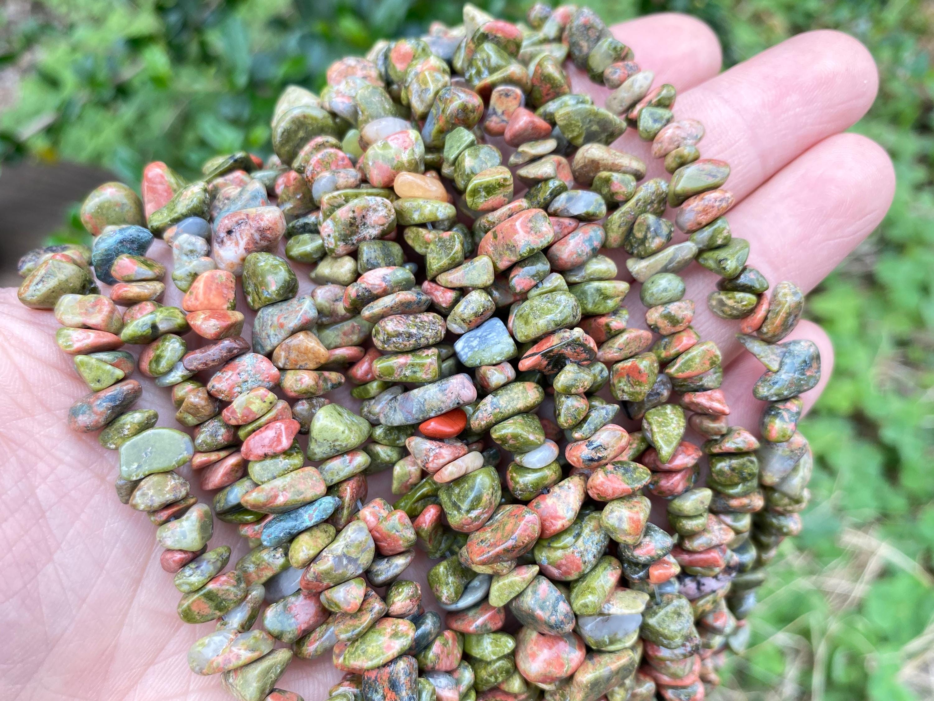 Full 32' Natural Unakite 5~10mm Size Chip Beads,bracelets/neckalce For Jewelry Making Beads,gemstone Freeform Chip Nugget Beads. Full 32' Natural Unakite 5~10mm Size Chip Beads,bracelets/neckalce For Jewelry Making Beads,gemstone Freeform Chip Nugget Beads.