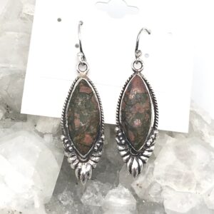 Unakite Jasper Earrings