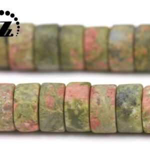 Unakite Matte Heishi Spacer Beads,natural,gemstone,diy Beads,2x4mm 3x6mm For Choice,15" Full Strand Unakite Matte Heishi Spacer Beads,natural,gemstone,diy Beads,2x4mm 3x6mm For Choice,15" Full Strand