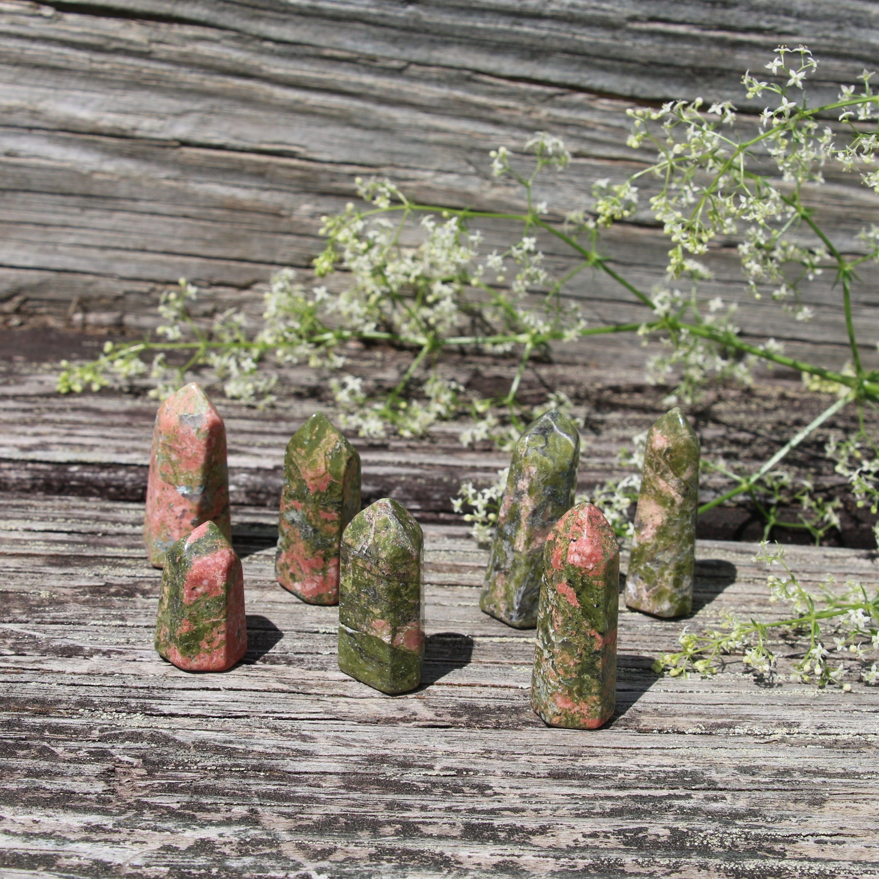 Unakite Small Tower* Unakite Small Tower*