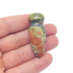 Unakite Mini Sword Dagger Gemstone - Sword Carved Crystal - Crystal Energy - Mineral specimen - Crystal Gifts - SW1013