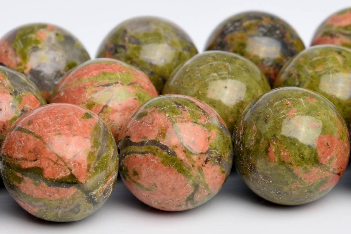 16mm Lotus Pond Unakite Beads Grade Aaa Genuine Natural Gemstone Full Strand Round Loose Beads 15" Bulk Lot 1,3,5,10 And 50 (103604-919) 16mm Lotus Pond Unakite Beads Grade Aaa Genuine Natural Gemstone Full Strand Round Loose Beads 15" Bulk Lot 1,3,5,10 And 50 (103604-919)