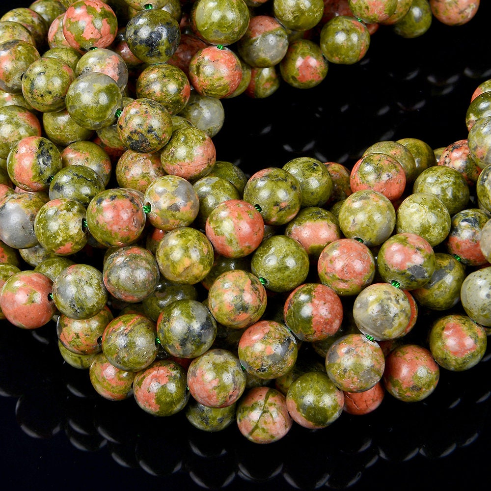 4mm Lotus Pond Unakite Gemstone Grade Aaa Round Loose Beads 15.5 Inch Full Strand (90114628-246) 4mm Lotus Pond Unakite Gemstone Grade Aaa Round Loose Beads 15.5 Inch Full Strand (90114628-246)