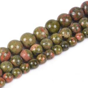 Unakite Round Ball Loose Beads Diy Jewelry Making Beads Strand 6mm 8mm 10mm Unakite Round Ball Loose Beads Diy Jewelry Making Beads Strand 6mm 8mm 10mm