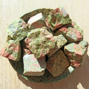 Unakite Crystal Slab
