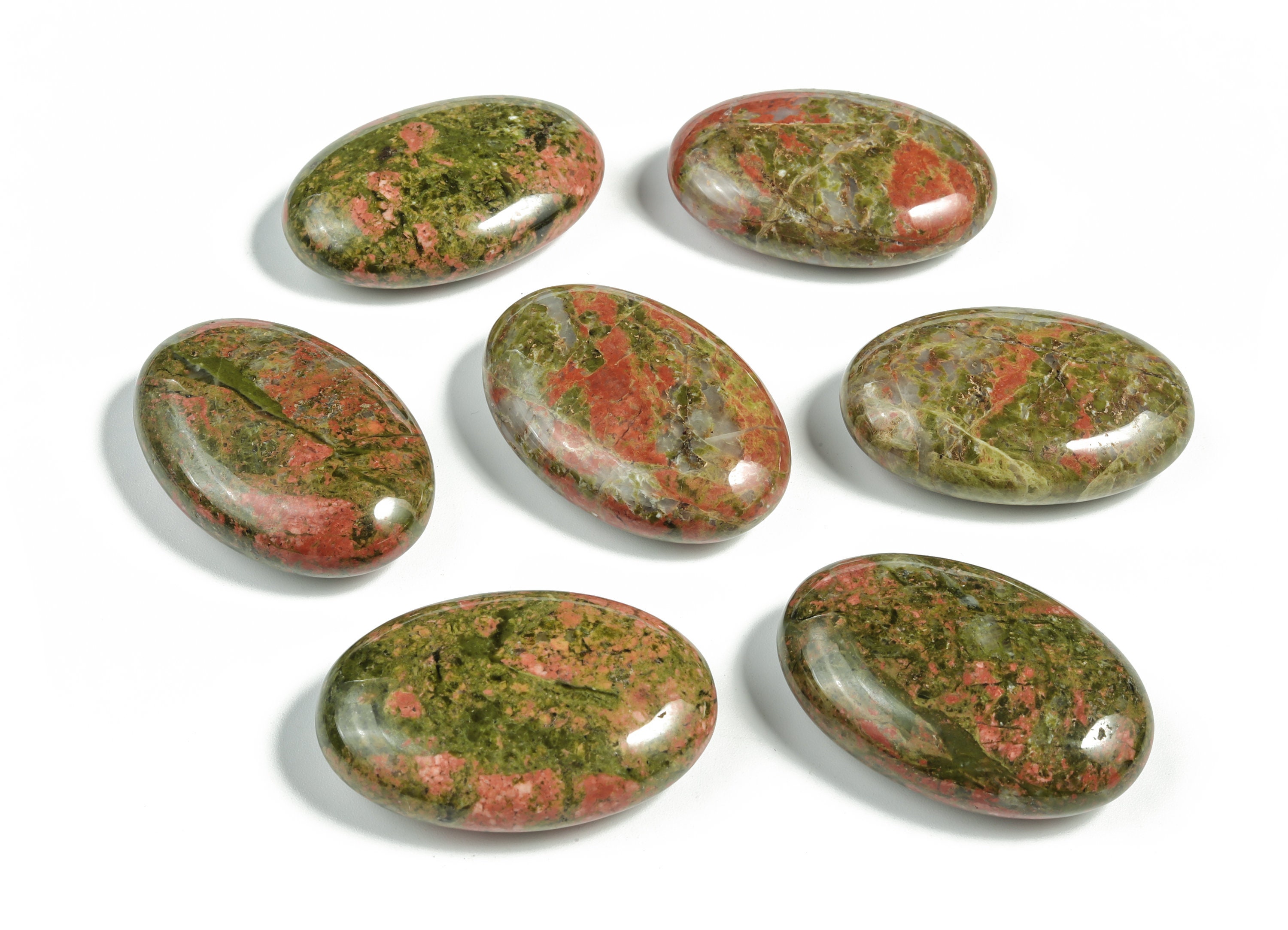 Unakite Palm Stone – Unakite Stone – Pocket Stones – Healing Crystals - Palm Stones - 45x35mm - Pa1015 Unakite Palm Stone – Unakite Stone – Pocket Stones – Healing Crystals - Palm Stones - 45x35mm - Pa1015