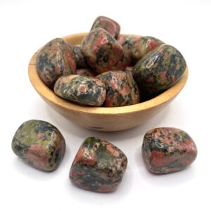 Unakite Tumbled Stone 20-35mm