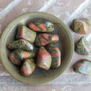 Unakite Tumbled Stone Unakite Tumbled Stone