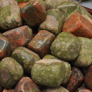 Unakite Tumbled Stone, Healing Stones & Crystals Unakite Tumbled Stone, Healing Stones & Crystals