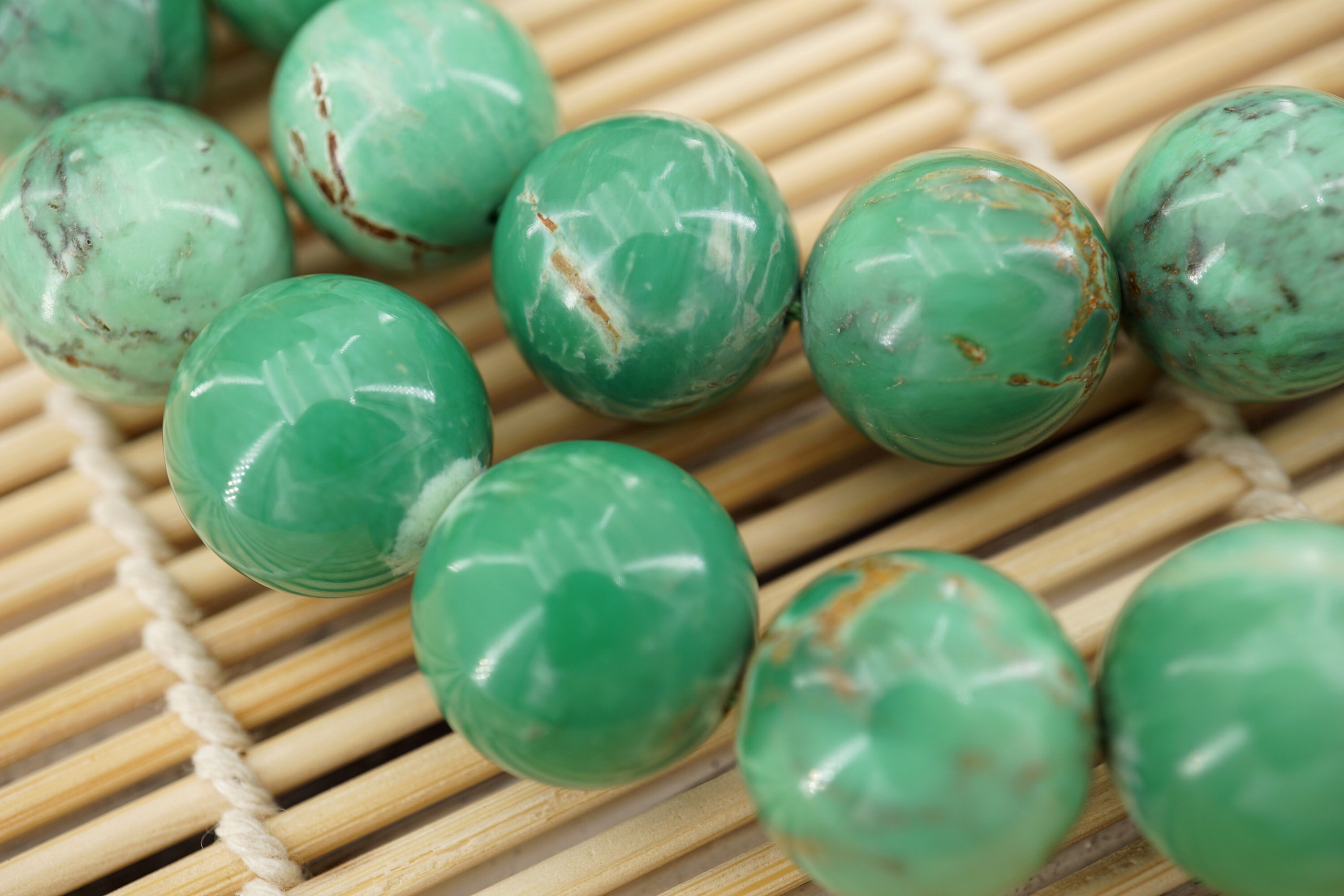 Variscite Round Beads 14.5-16mm (etb01463) Unique Jewelry/vintage Jewelry/gemstone Necklace Variscite Round Beads 14.5-16mm (etb01463) Unique Jewelry/vintage Jewelry/gemstone Necklace