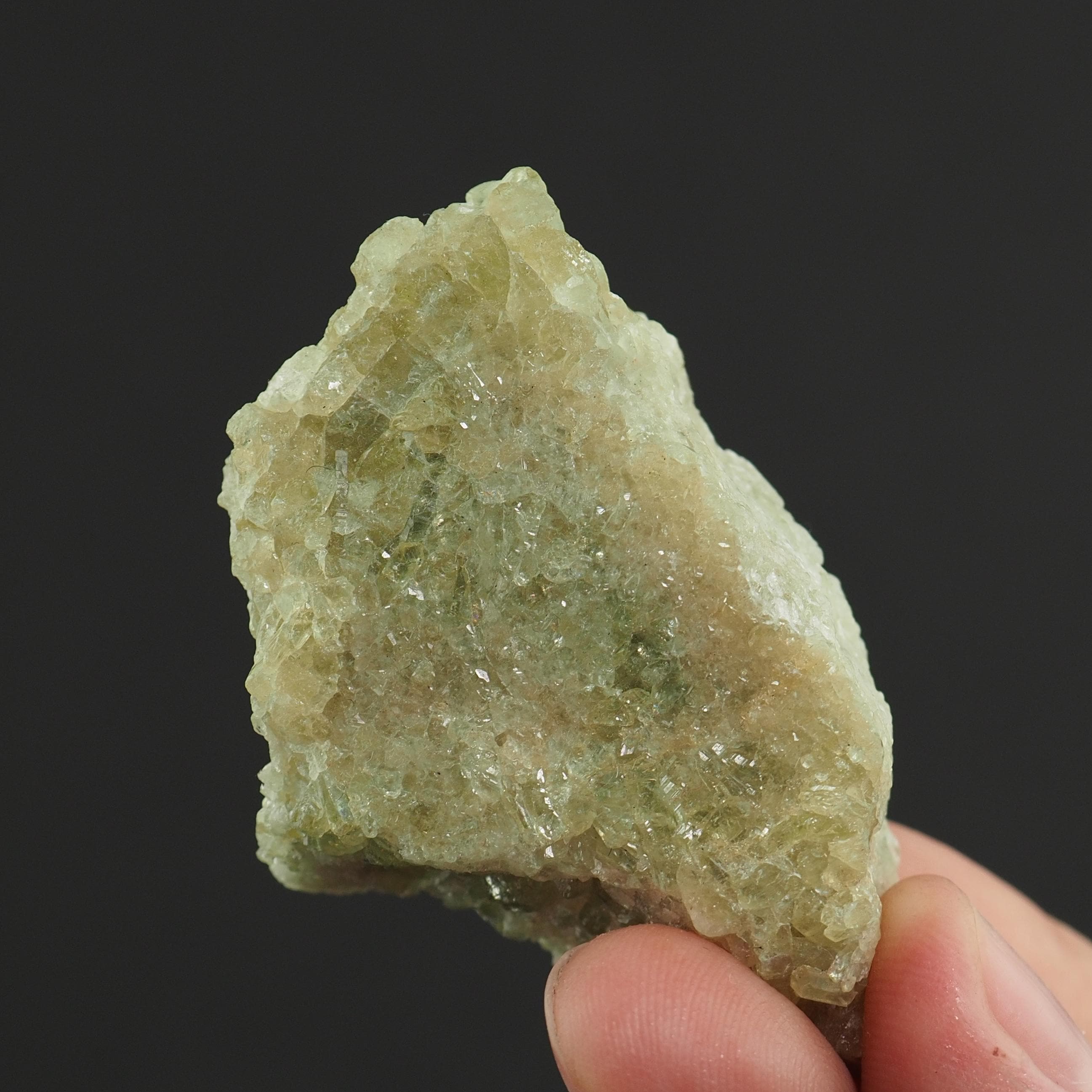 Green Vesuvianite Mineral Specimen: Jeffrey Mine, Quebec