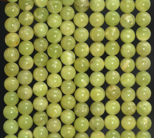 4mm Genuine Natural Vesuvianite (idocrase) Gemstone Green Round Loose Beads 15.5 Inch Full Strand (80007005-a233)