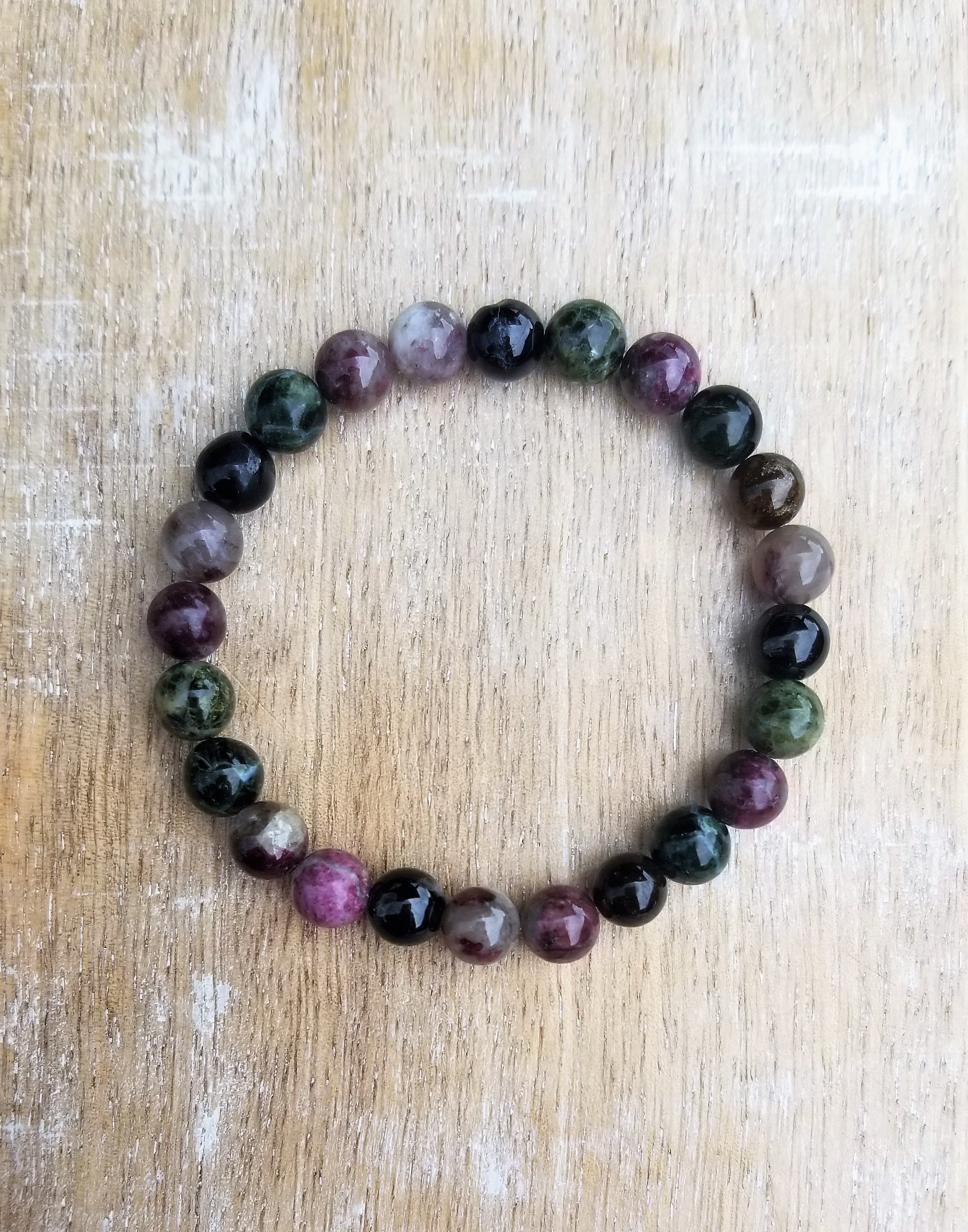 Watermelon Tourmaline Gemstone Bracelet, 8mm Gemstone Beaded Bracelet, Gemstone Stretch Bracelet, Stacking Bracelets, Pretty Bracelets Watermelon Tourmaline Gemstone Bracelet, 8mm Gemstone Beaded Bracelet, Gemstone Stretch Bracelet, Stacking Bracelets, Pretty Bracelets