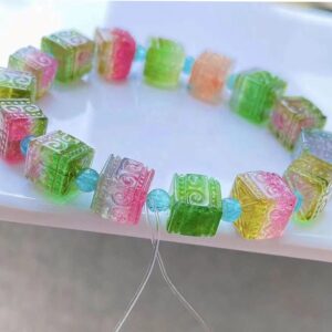 High Quality Natural Watermelon Tourmaline Beads Bracelet,tourmaline Beaded Bracelet,jewelry Gift Bracelet 5-2 High Quality Natural Watermelon Tourmaline Beads Bracelet,tourmaline Beaded Bracelet,jewelry Gift Bracelet 5-2