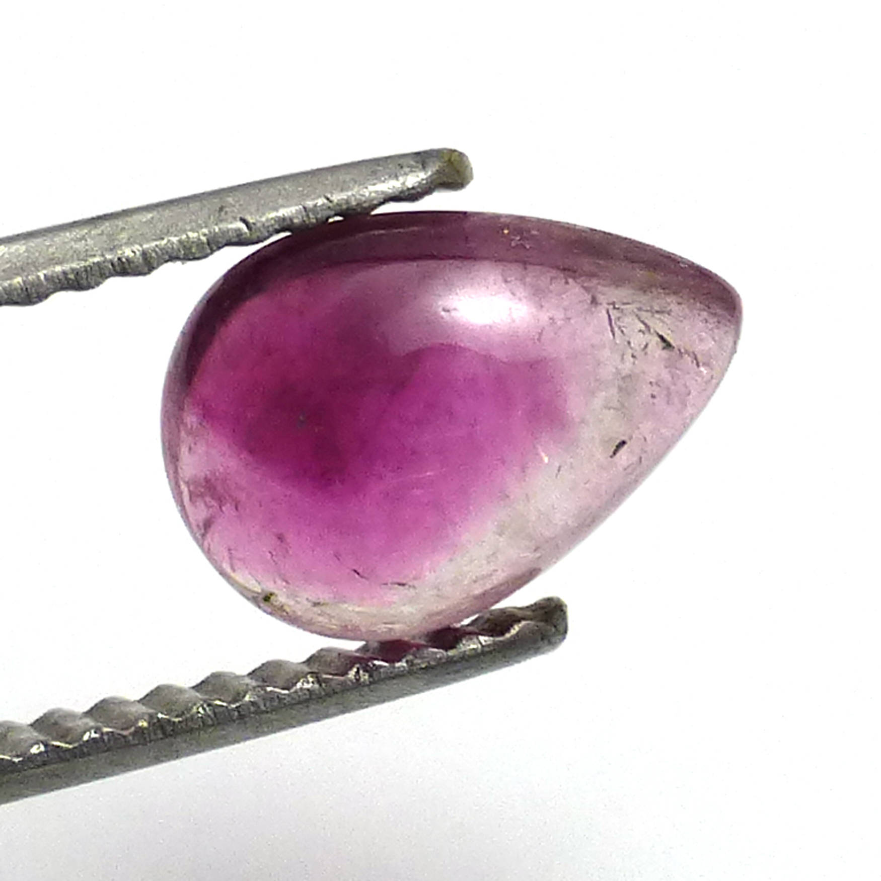 Watermelon Tourmaline 9x7 7x9 9mm X 7mm Cabochon Domed Pear Tear Drop Calibrated Pink Natural Bi Color Ring Stone One Of A Kind Handmade