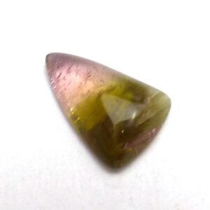 Watermelon Tourmaline Cabochon Free Form Handmade Natural Bi Color Fantasy Fancy Cut Unusual Unique Designer