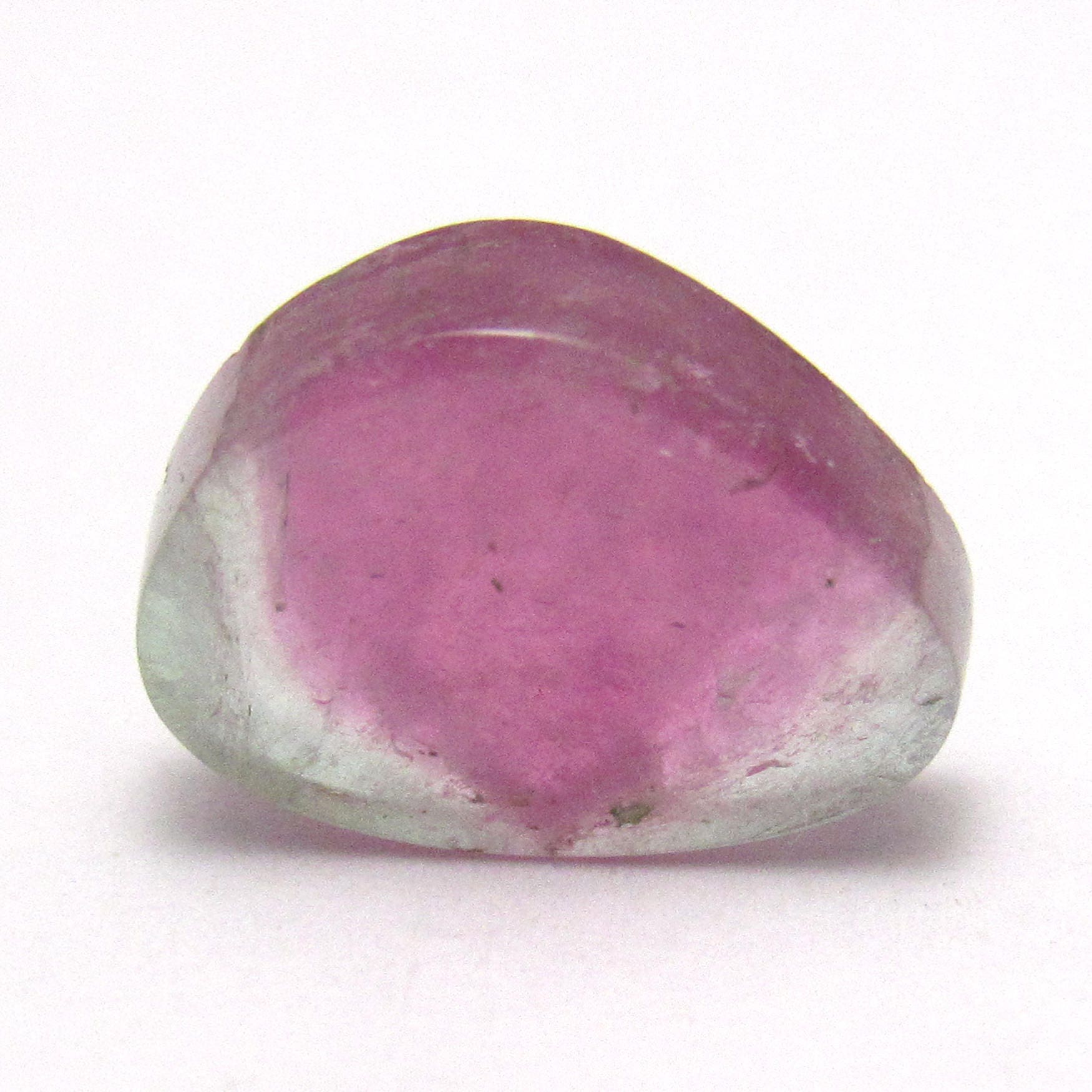 Watermelon Tourmaline Cabochon Slice Cab Rubellite Pink Blue Indicolite Natural Gemstone Specimen For Making Jewelry Pendant Ring