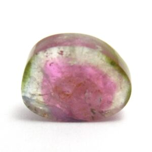 Watermelon Tourmaline Cabochon Slice Cab Rubellite Pink Green Natural Gemstone for use in Jewelry Pendant Ring