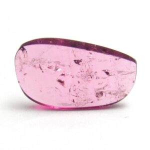 Watermelon Tourmaline Cabochon Slice Cab Rubellite Pink Green Natural Gemstone Specimen Jewelry for a Pendant or Ring
