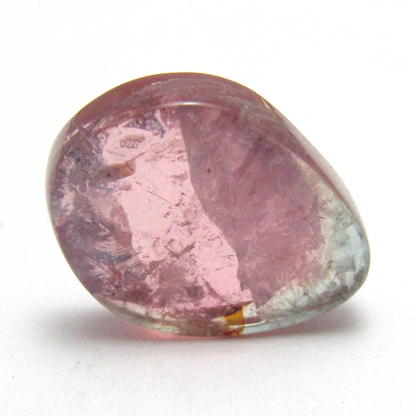 Watermelon Tourmaline Cabochon Slice Cab Rubellite Pink Blue Indicolite Natural Gemstone Specimen For Making Jewelry Pendant Ring Watermelon Tourmaline Cabochon Slice Cab Rubellite Pink Blue Indicolite Natural Gemstone Specimen For Making Jewelry Pendant Ring