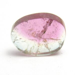 Watermelon Tourmaline Cabochon Slice Cab Rubellite Pink blue Indicolite Natural Gemstone Specimen For making Jewelry Pendant Ring