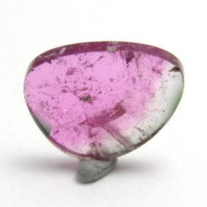 Watermelon Tourmaline Cabochon Slice Cab Rubellite Pink Green Natural Gemstone Specimen Statement Jewelry Pendant Ring