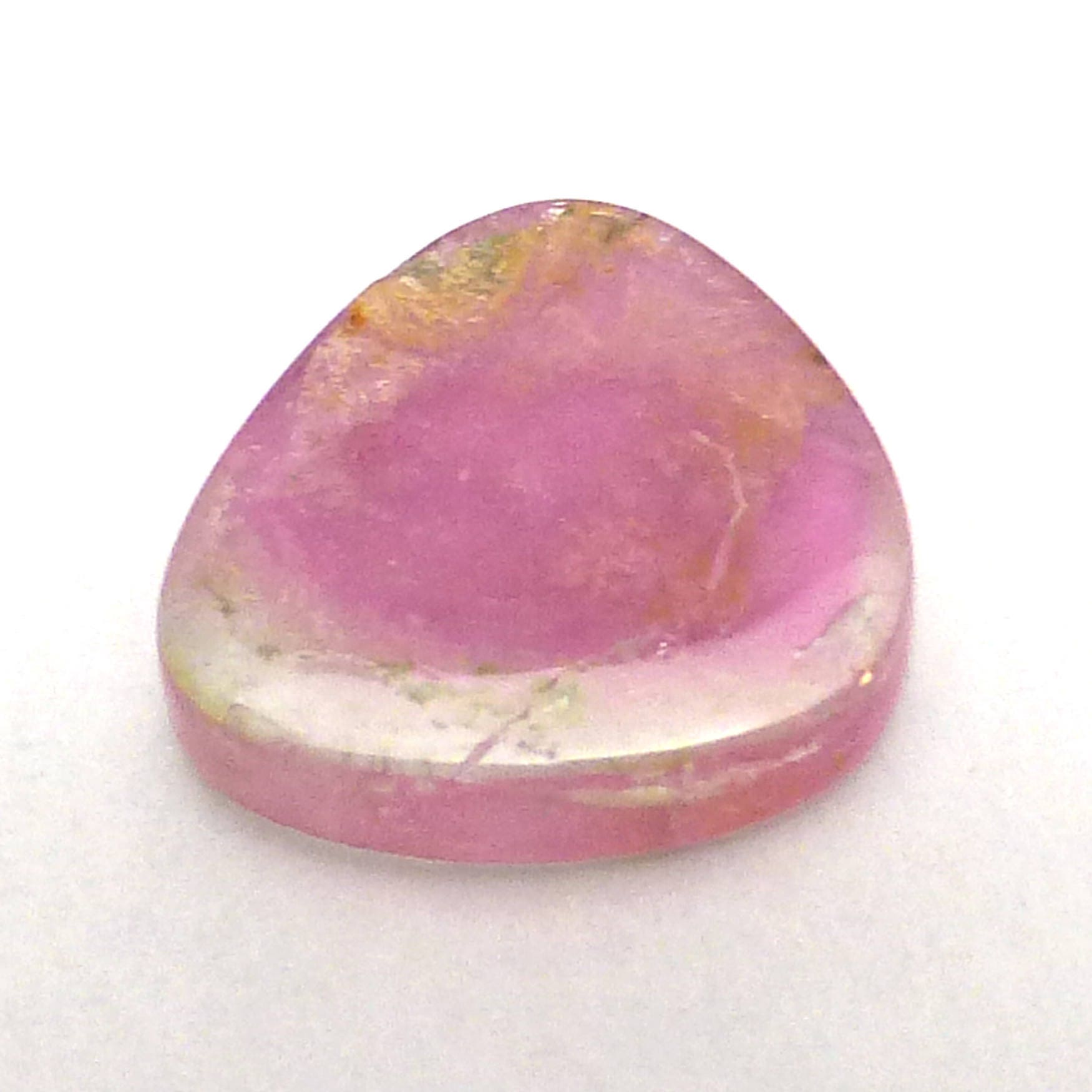 Watermelon Tourmaline Cabochon Slice Cab Rubellite Pink Natural Gemstone Specimen Statement Jewelry Pendant Ring Watermelon Tourmaline Cabochon Slice Cab Rubellite Pink Natural Gemstone Specimen Statement Jewelry Pendant Ring