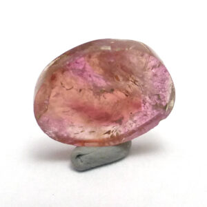 Watermelon Tourmaline Cabochon Slice Cab Rubellite Pink Natural Gemstone Specimen Statement Jewelry Pendant Ring