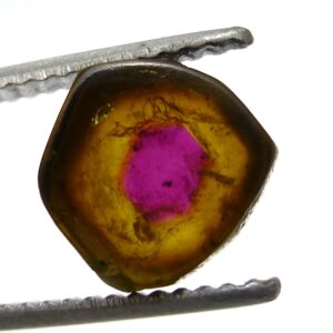 Watermelon Tourmaline Cabochon Slice One of a Kind Rare Rubellite Green Natural Gemstone Specimen Statement Jewelry Pendant Ring Watermelon Tourmaline Cabochon Slice One of a Kind Rare Rubellite Green Natural Gemstone Specimen Statement Jewelry Pendant Ring