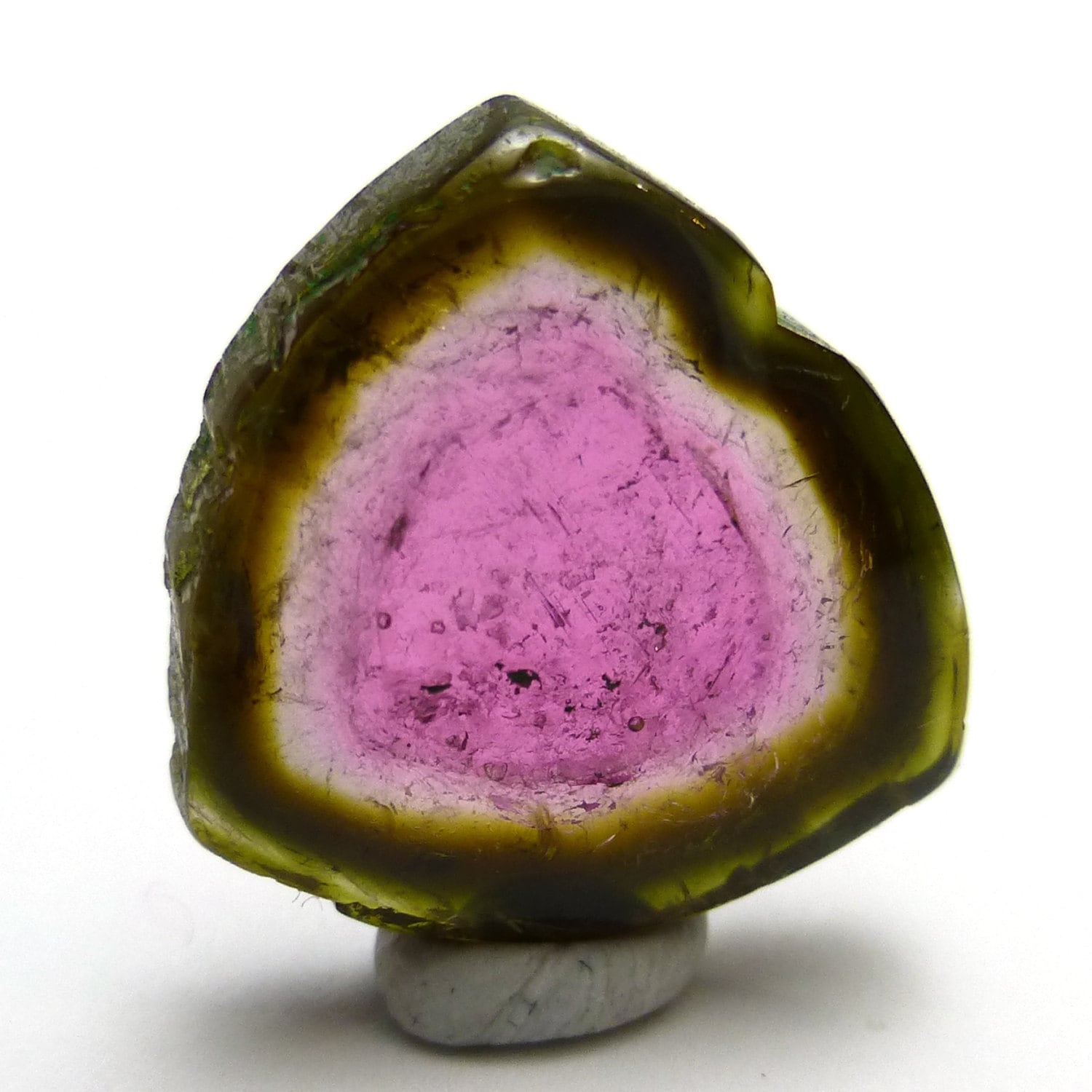 Watermelon Tourmaline Cabochon Slice One Of A Kind Rare Rubellite Pink Green Natural Gemstone Specimen Statement Jewelry Pendant Ring Watermelon Tourmaline Cabochon Slice One Of A Kind Rare Rubellite Pink Green Natural Gemstone Specimen Statement Jewelry Pendant Ring