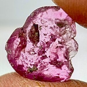 Watermelon Tourmaline Slice: Polished Cabochon For Jewelry Making Watermelon Tourmaline Slice: Polished Cabochon For Jewelry Making