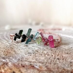 Watermelon Tourmaline Necklace Tourmaline Crystal Bar Necklace Rose Gold Wire Wrap Rustic Necklace October Birthstone Gifts For Her Watermelon Tourmaline Necklace Tourmaline Crystal Bar Necklace Rose Gold Wire Wrap Rustic Necklace October Birthstone Gifts For Her