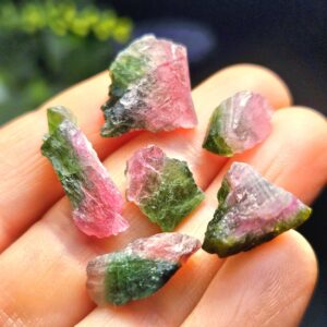 Watermelon Tourmaline Crystal, Choose Your Size, Brazilian Raw Tourmaline Specimen, Green & Pink Watermelon Tourmaline Crystal, Choose Your Size, Brazilian Raw Tourmaline Specimen, Green & Pink