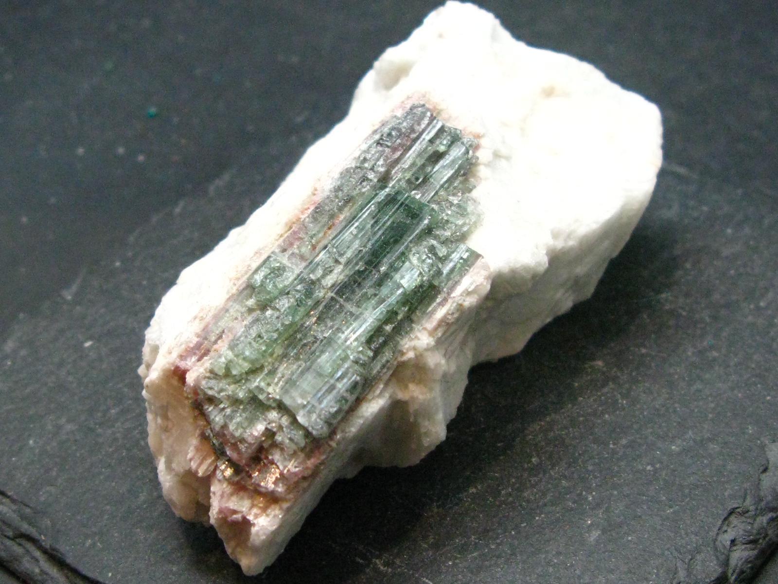 Rare Watermelon Tourmaline Cluster From Brazil - 2.9"